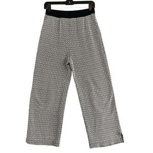 NIKO AND... High Waist Pull On Pants S214TL02AD Black Cream Size Medium